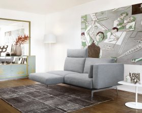 Intertime Sofa Smart mit Fussteil
